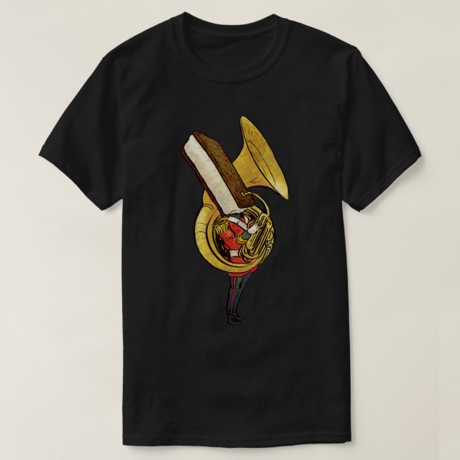Camiseta Tuba Cream Sandwich (Frente do Design)