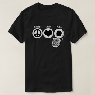 Camiseta Tuba do amor da paz