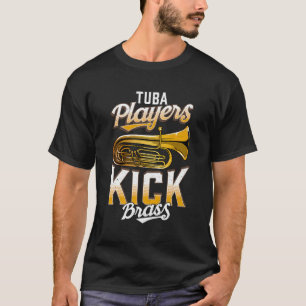 Camiseta Tuba Jogadores Kick Brass Engraçado Tuba