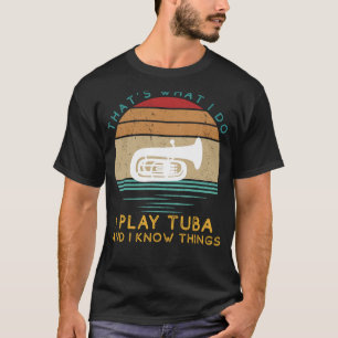 Camiseta Tuba Maestro: Bass & Witty Wisdom Tee D Humorosa