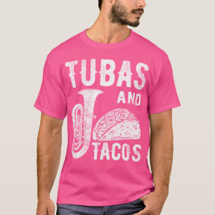 Camiseta Tuba Marchando Banda Instrumento de Metal Taco Sh