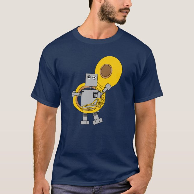 Camiseta Tuba Robot (Frente)