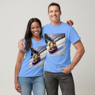 Camiseta Tubagem de Neve Canina