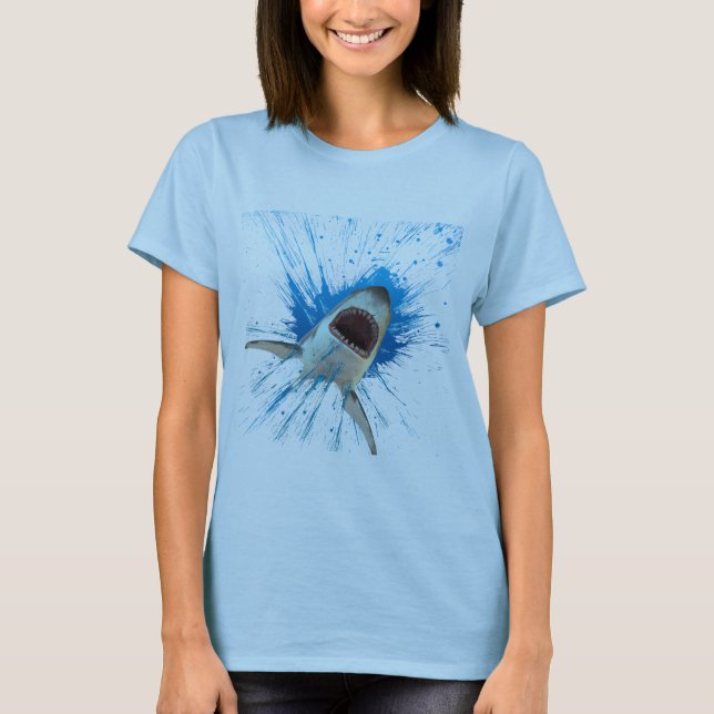CAMISETA TUBARÃO ÁGUA ESPREME OCEANO (Frente)