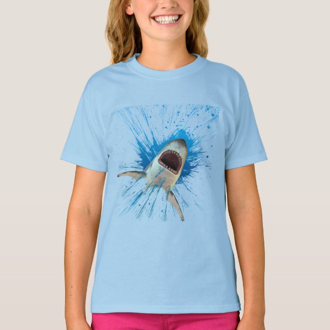 CAMISETA TUBARÃO ÁGUA ESPREME OCEANO (Frente)