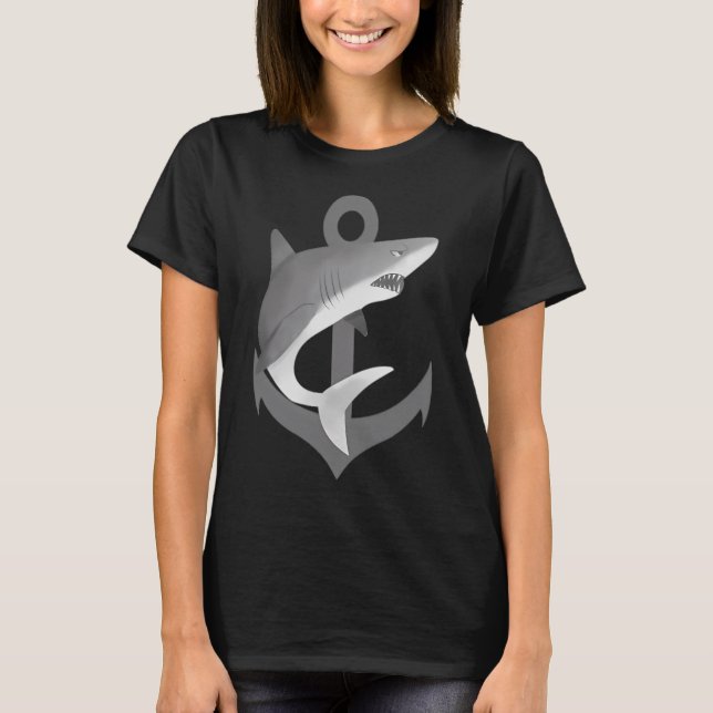 Camiseta Tubarão Âncora (Frente)