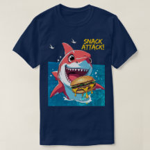Tubarão Ataque de Lanche