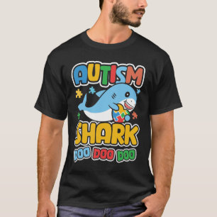Camiseta Tubarão Autismo - Dia da Consciência