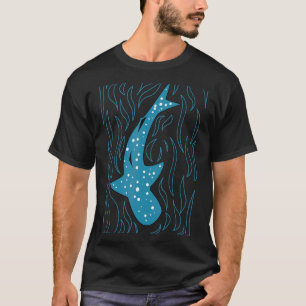 Camiseta Tubarão Baleia Amante Filtro Peixe Mar Colossal