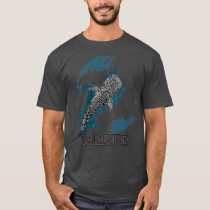 Camiseta Tubarão-baleia das Galápagos