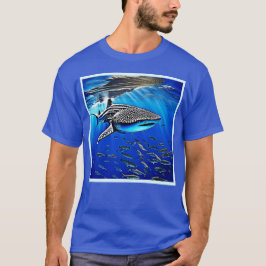 Camiseta Tubarão-baleia Majestade Design