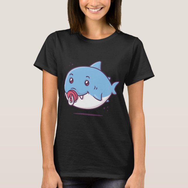 Camiseta Tubarão Bebê (Frente)