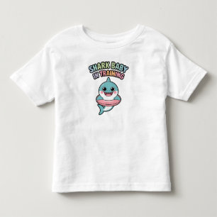 Camiseta Tubarão Bebê em Treinamento