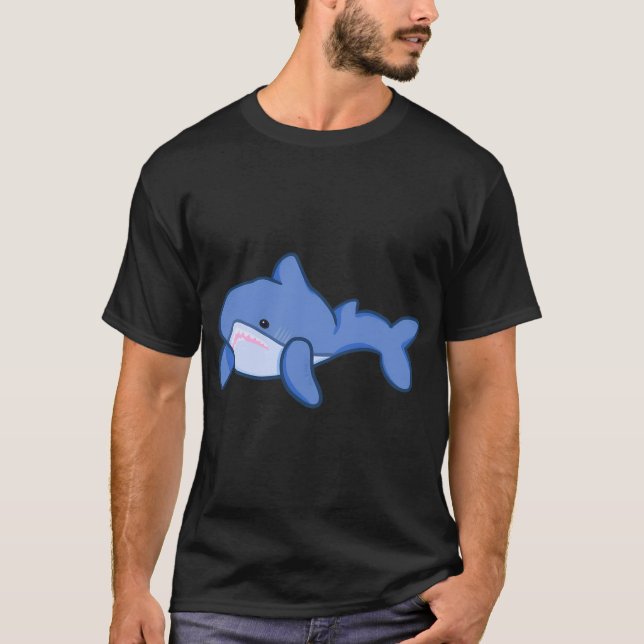 Camiseta tubarão BLÃ…HAJ (Frente)