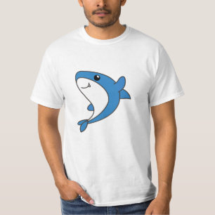 Camiseta Tubarão. Bons Animais Para Crianças. Tubarões