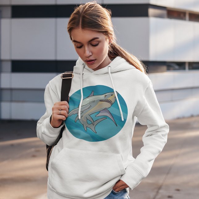 Camiseta Tubarão Branco (Criador carregado)