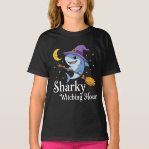 Camiseta Tubarão-bruxa-bruxa-bruxa