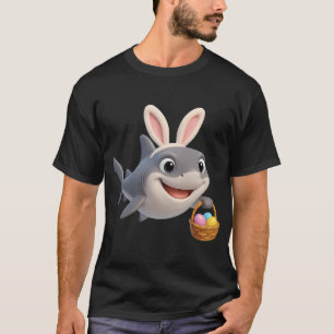 Camiseta Tubarão-cinza-do-recife-de-Páscoa