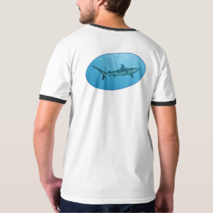 Camiseta Tubarão-cinzento-de-Recife, Ilha Yap - Design foto