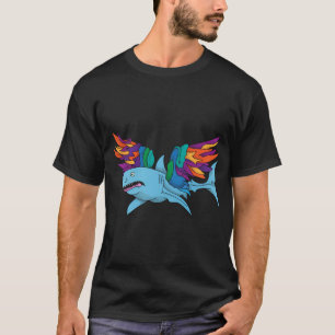 Camiseta Tubarão com asas