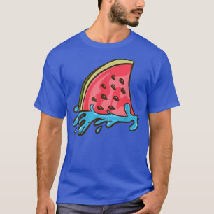 Camiseta Tubarão Como Watermelon Summer Surfing Beach Vibes