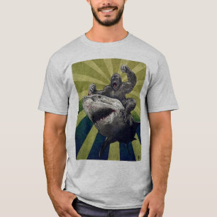 Camiseta Tubarão da equitação