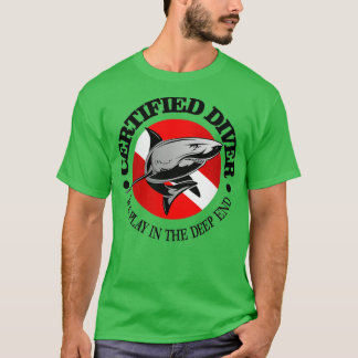 Camiseta Tubarão-de-cabeça-seca certificado