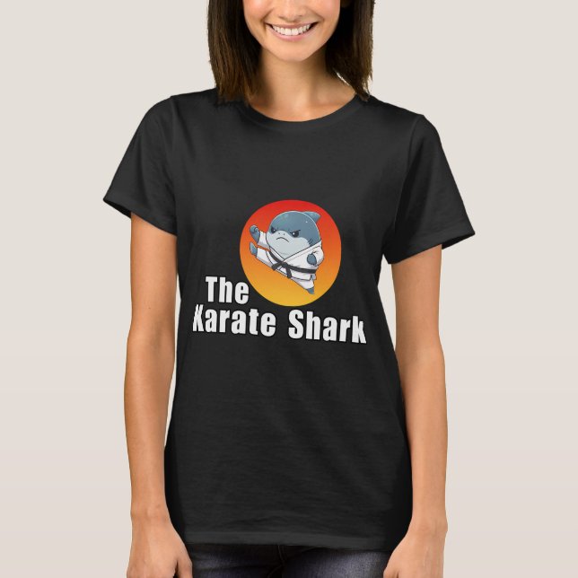 Camiseta Tubarão de Karate (Frente)