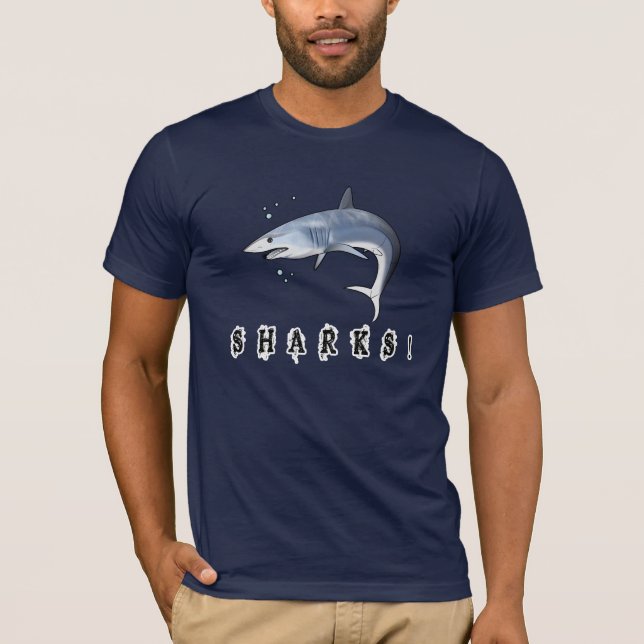 Camiseta Tubarão de Mako (Frente)