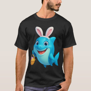 Camiseta Tubarão de Páscoa
