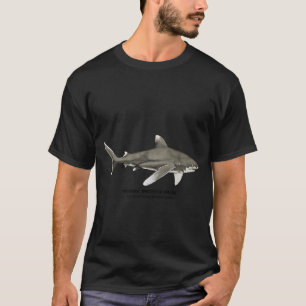 Camiseta TUBARÃO DE Ponta Branca-Carcharhinus longimanus (n