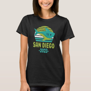 Camiseta Tubarão de San Diego Califórnia 2023