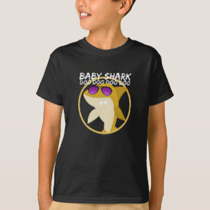 Camiseta Tubarão do bebê