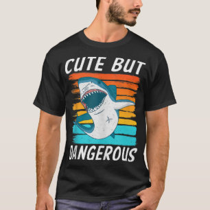 Camiseta Tubarão-doce, mas perigoso