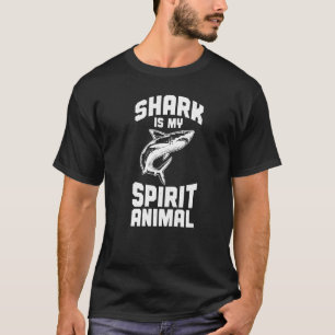 Camiseta Tubarão É O Meu Animal Espirituoso