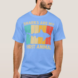 Camiseta Tubarão Engraçado Para Homens Tubarões-Tigre-Hamme