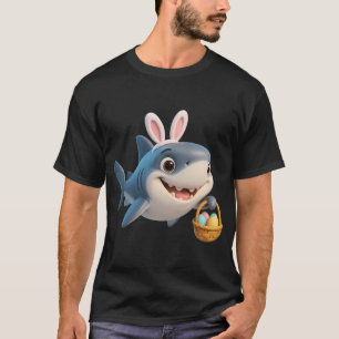 Camiseta Tubarão-Espinho de Páscoa
