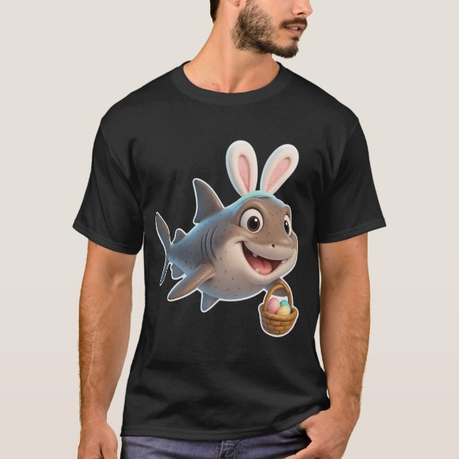 Camiseta Tubarão-espinho-de-Páscoa (Frente)