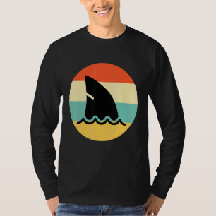 Camiseta Tubarão-Estilo de Estilo com Estilos de Estilos de