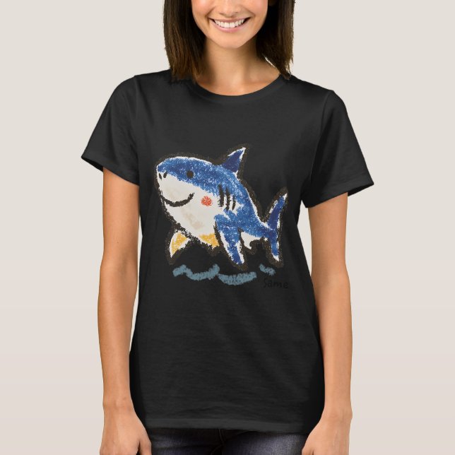 Camiseta Tubarão Fofo (Frente)