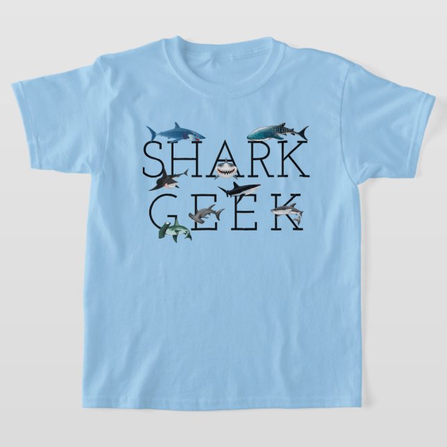 Camiseta Tubarão Geek (Postura )