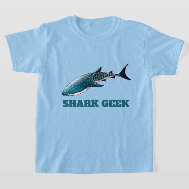 Camiseta Tubarão Geek Baleia Tubarão (Postura )