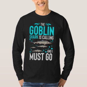 Camiseta Tubarão Goblin Dente de Animal Oceano 5