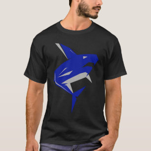 Camiseta Tubarão-gráfico e oceano animal para tubarão