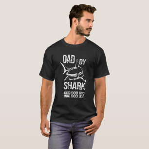 Camiseta Tubarão grande do Grunge do tubarão DOO DOO do pai