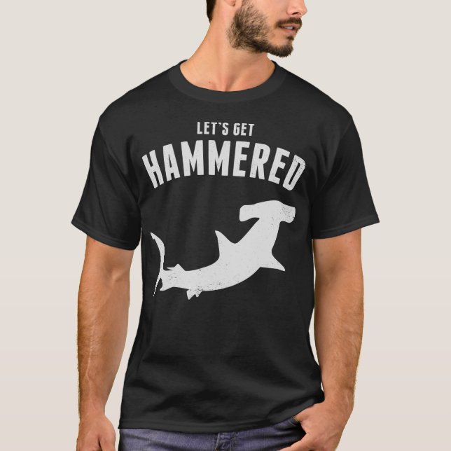 Camiseta Tubarão-Hammerhead Deixa-Se Amarrar Na Semana 2019 (Frente)