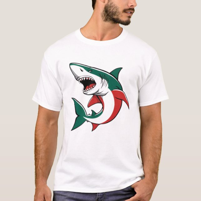 Camiseta Tubarão italiano (Frente)