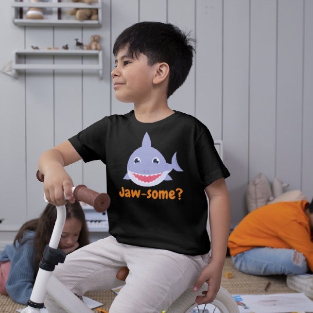 Camiseta Tubarão "Jaw-some", Amantes De Tubarão Presente Pa (Criador carregado)