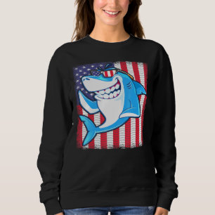 Camiseta Tubarão legal Pavilhão Americano Pesca Peixe Natur