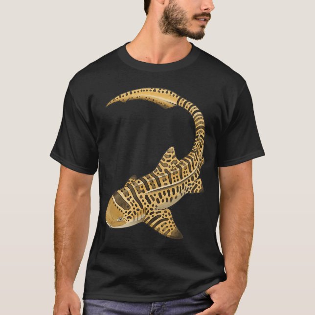 Camiseta Tubarão-leopardo (Frente)